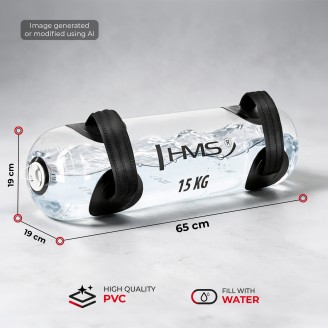 WAB15 WOREK TRENINGOWY WYPEŁNIANY WODĄ AQUA POWERBAG 15 KG HMS