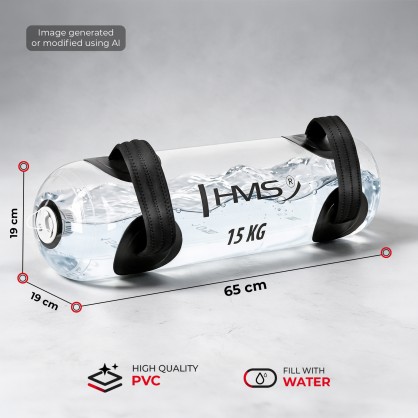WAB15 WOREK TRENINGOWY WYPEŁNIANY WODĄ AQUA POWERBAG 15 KG HMS