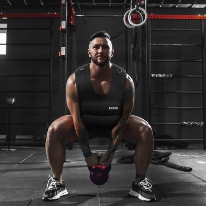 KTO40 KAMIZELKA TRENINGOWA Z OBCIĄŻENIEM 40 KG HMS PREMIUM