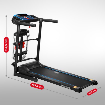 BE4540 BLACK BIEŻNIA ELEKTRYCZNA Z MASAŻEREM ONE FITNESS