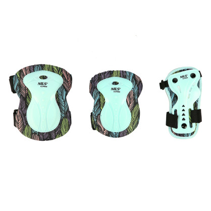 H727 niebieskie rozm. s zestaw ochraniaczy nils extreme