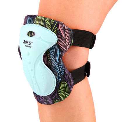 H727 niebieskie rozm. s zestaw ochraniaczy nils extreme