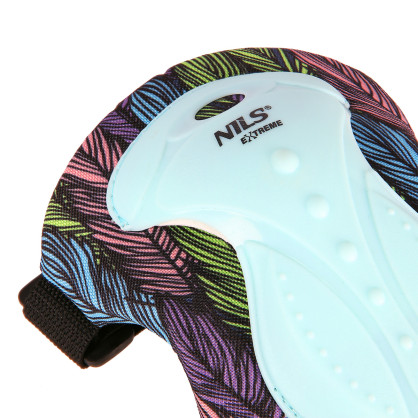 H727 niebieskie rozm. s zestaw ochraniaczy nils extreme