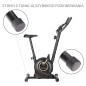 M8750 black rower stacjonarny magnetyczny HMS